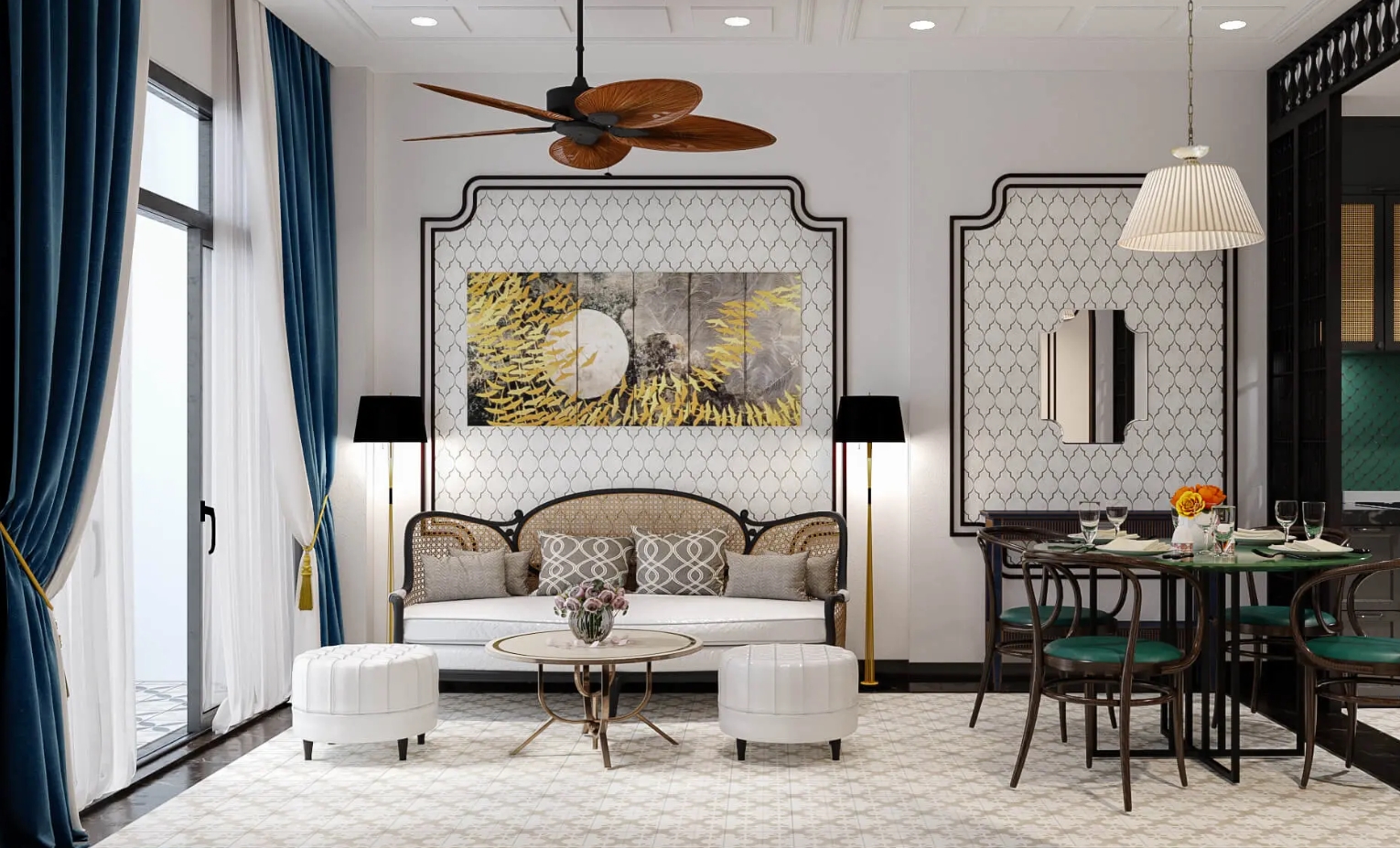 Phong Cách Thiết Kế Nội Thất Nhà Ở 